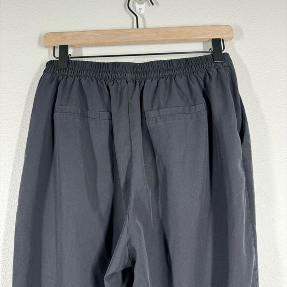 Marine Layer Women's Black Allison Straight Leg Pants Medium Style 13541 - Picture 6 of 8